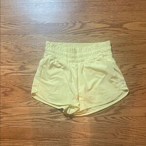 Athleta Soft Yellow kid’s Athletic Shorts
